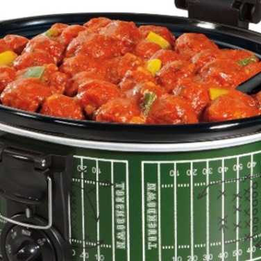 Recipe for Slow Cooker Touchdown Meatballs