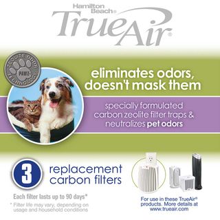 TrueAir® Replacement Air Filters 3-Pack for Pet Odors, (04234G)