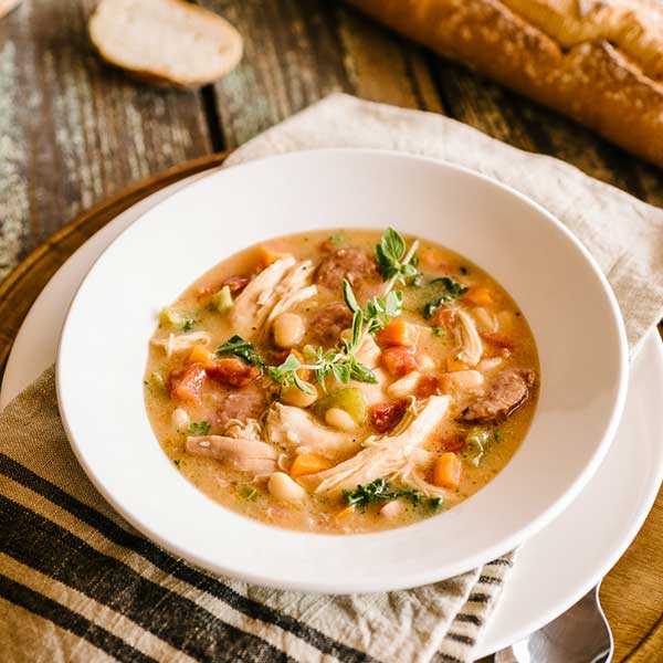 Recipe for Slow Cooker Tuscan Chicken Stew