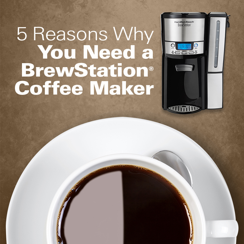 Mobile - 5 Reasons Why You Need A BrewStation® Coffee Maker