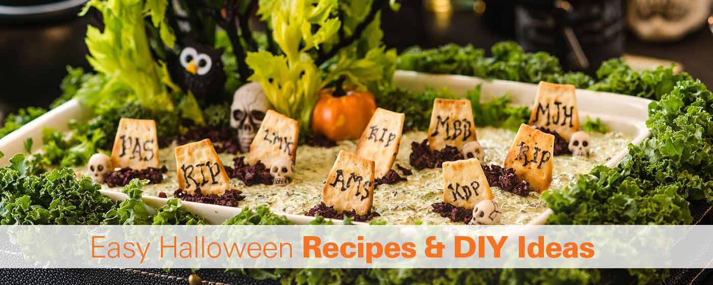 Easy Halloween Recipes & DIY Ideas