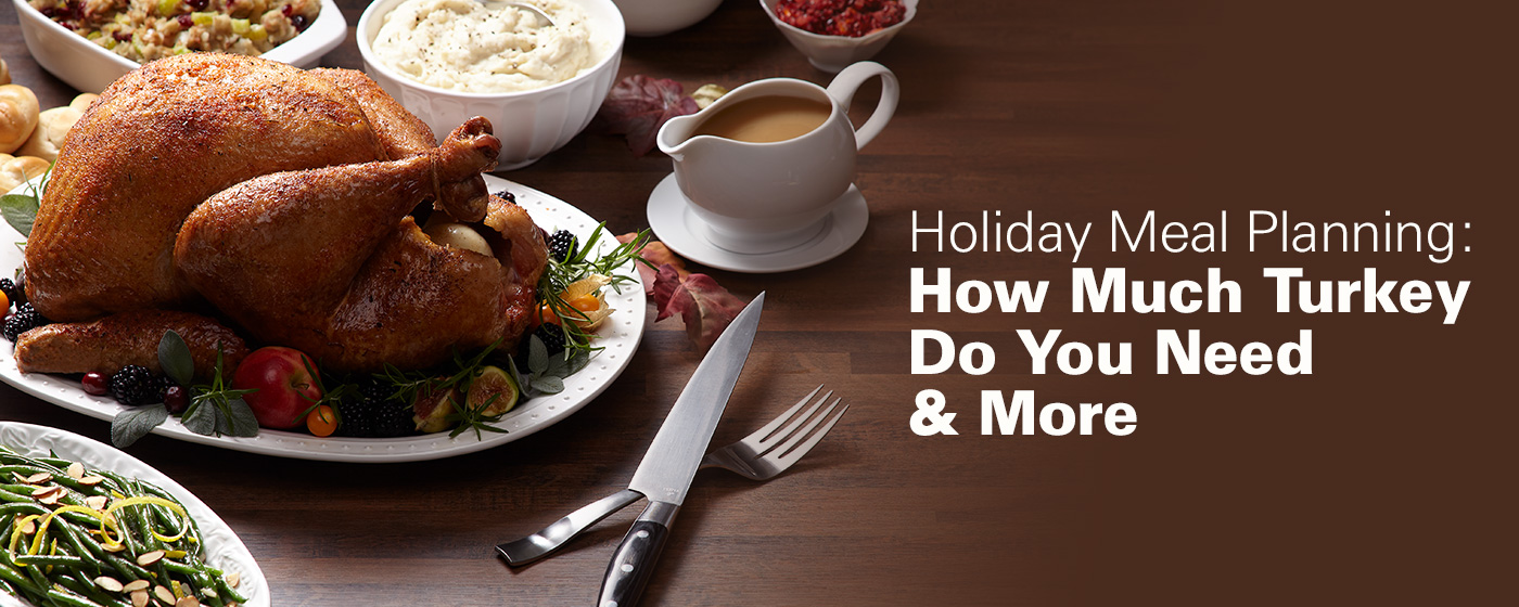 Holiday Meal Planning: How Much Turkey Do You Need & More