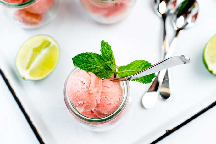 ice cream maker watermelon sorbet