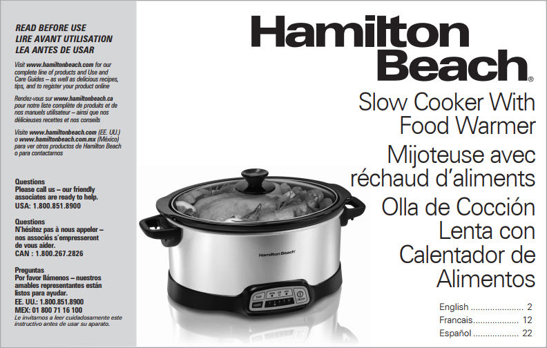 Hamilton Beach Slow Cookers at