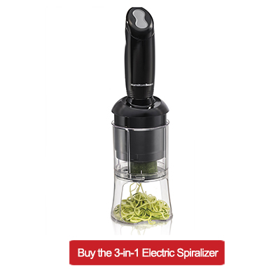 Buy the 3-in-1 Electric Spiralizer