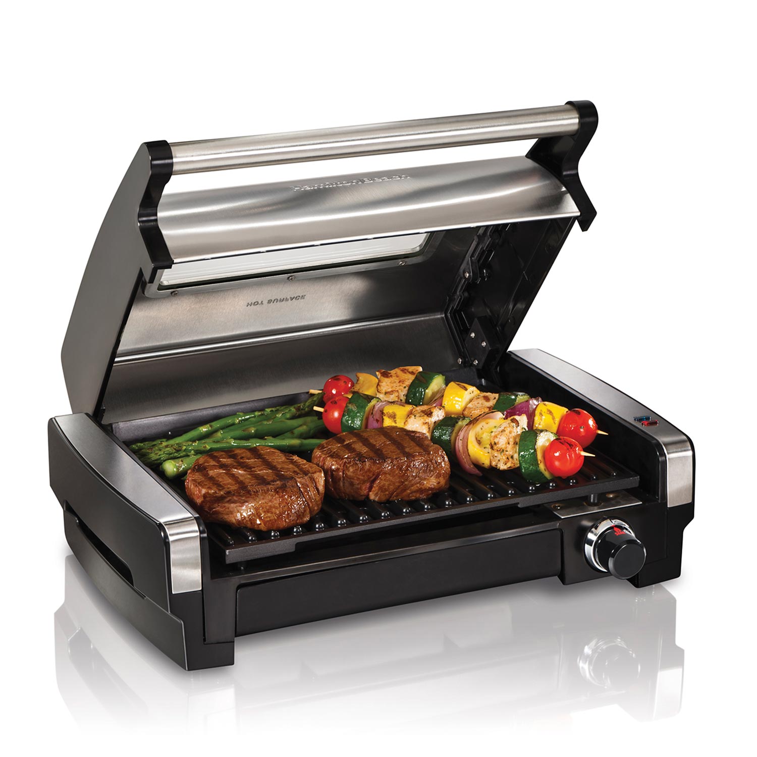 Searing Grill with Lid Window (25361)