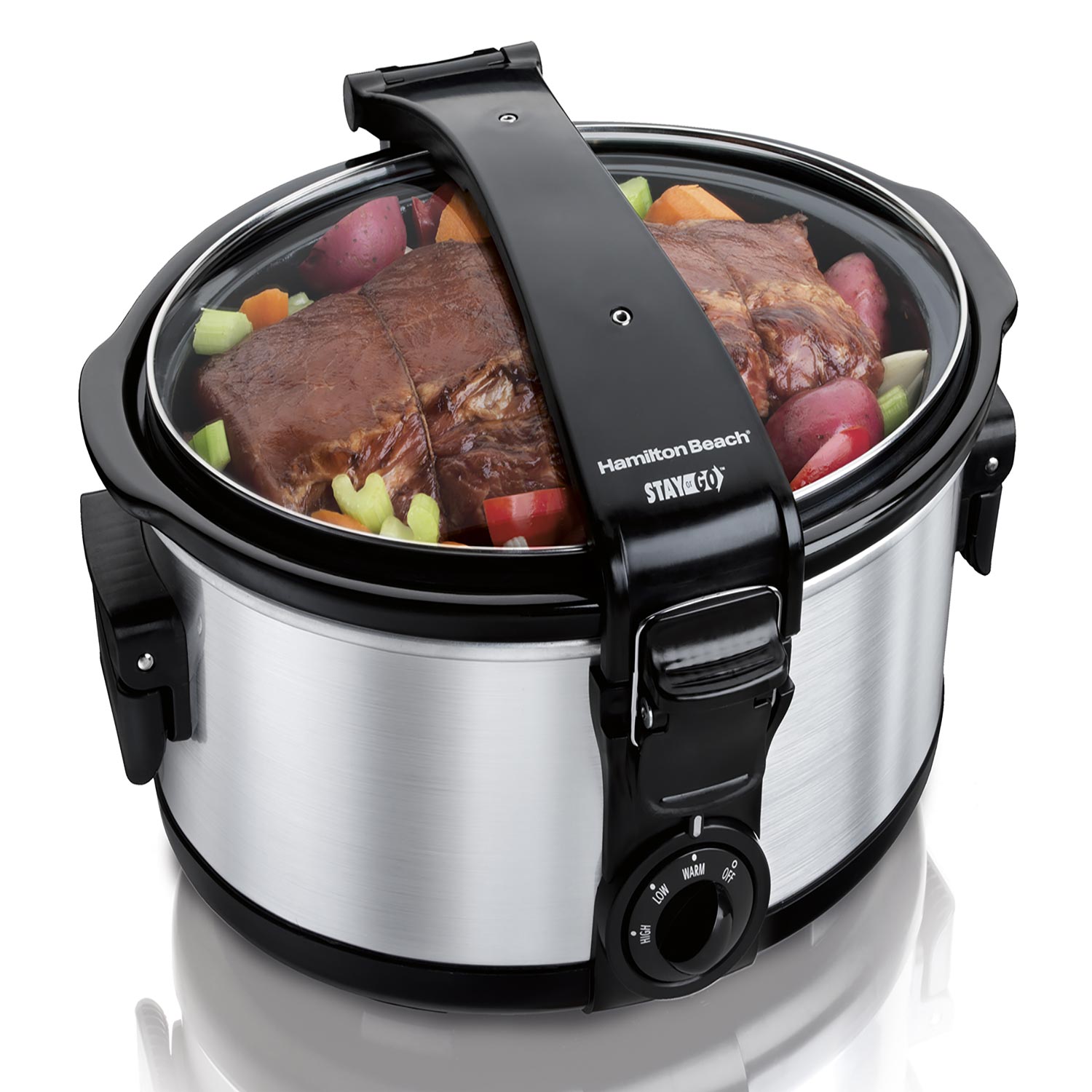 Stay or Go® 6 Quart Portable Slow Cooker (33461)