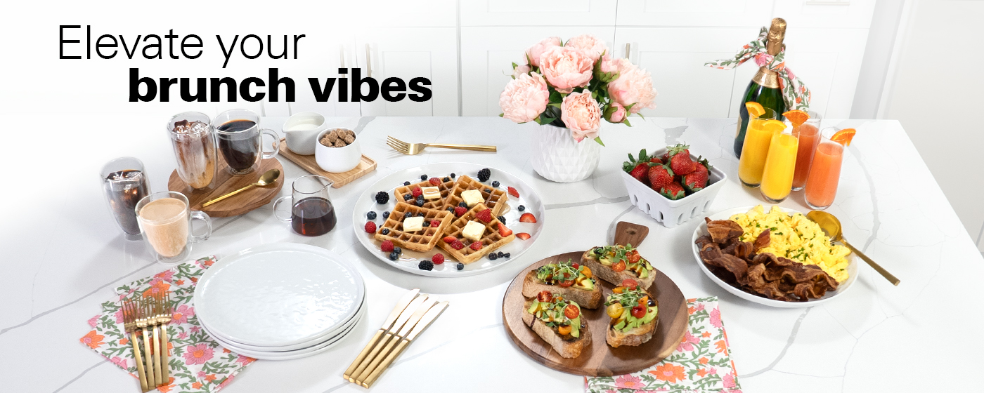 Create brunch at home