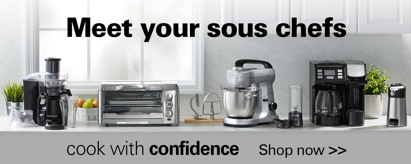 Meet your sous chefs. Cook with confidence. Click here to shop now. 