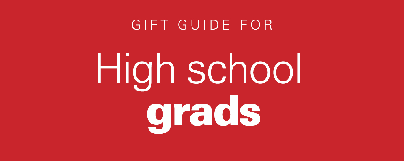 Gift guide for high school grads