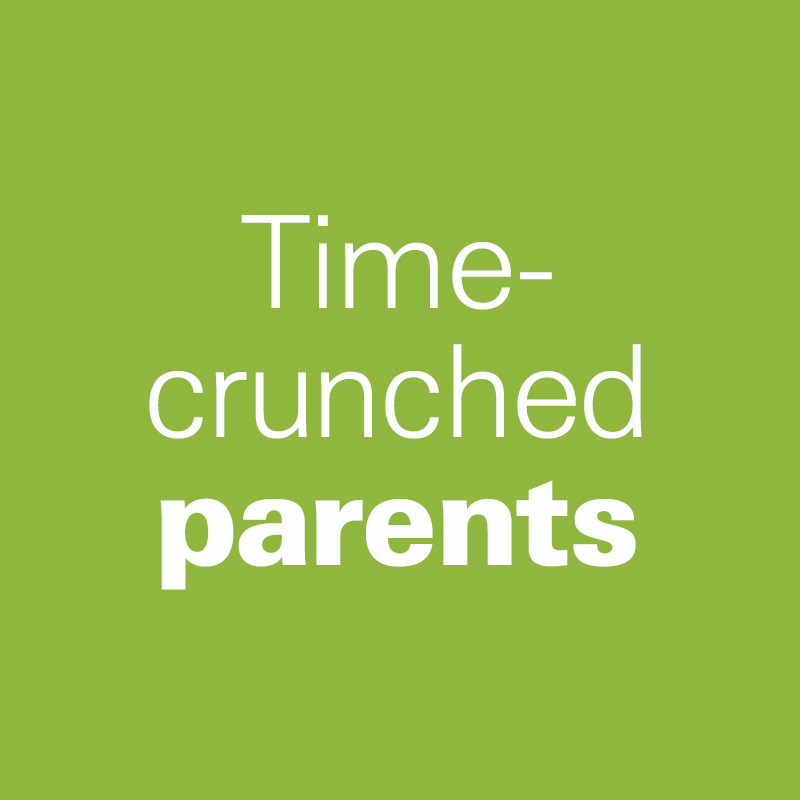 Time-crunched parents