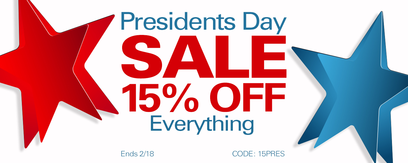 Presidents Day Sale 2020