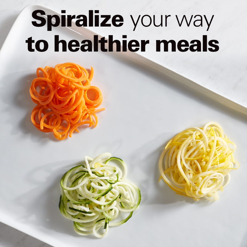 Spiralize your way to healthier meals