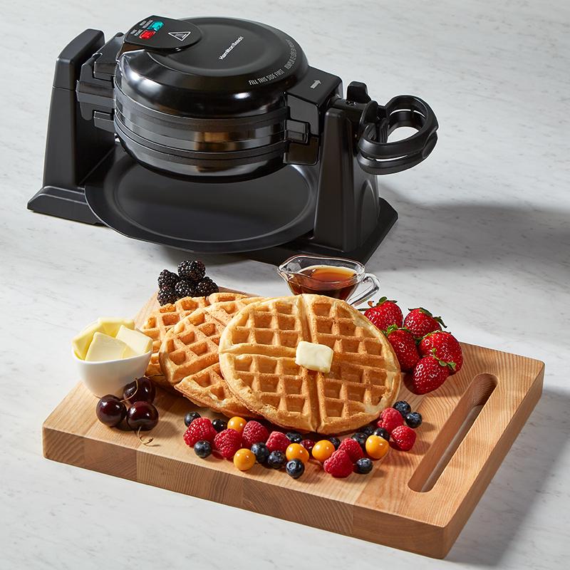 Enter for a Chance to Win a Hamilton Beach® Double Belgian Waffle Maker