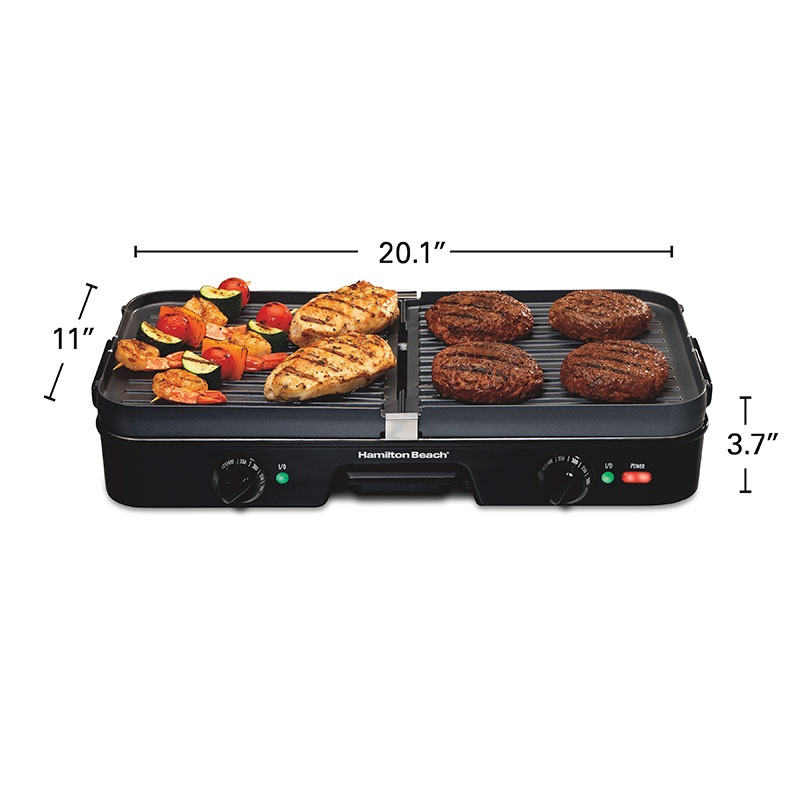 Dual-Zone Grill/Griddle - 25380