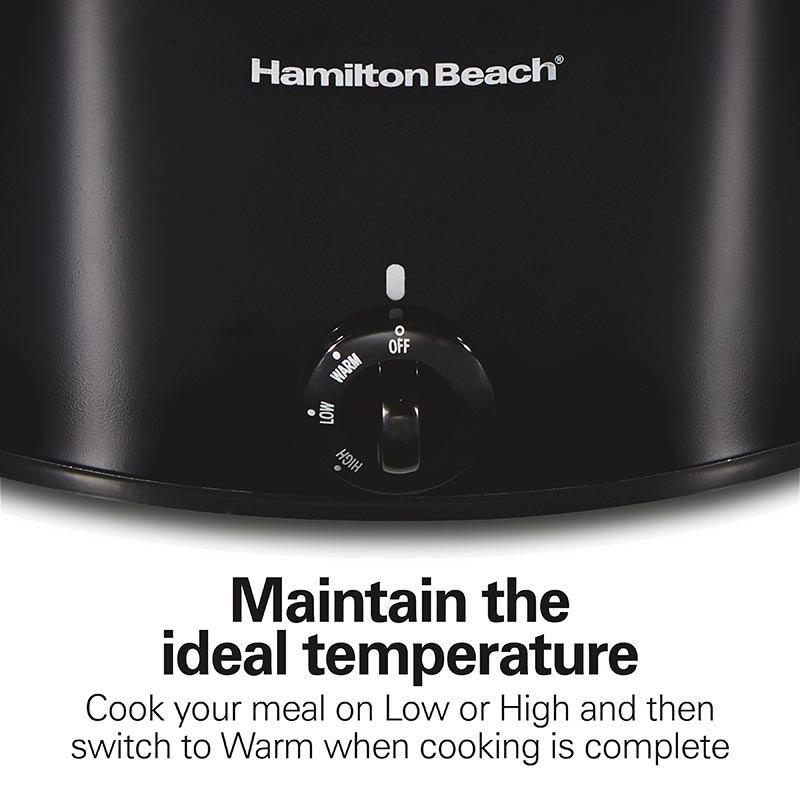 Hamilton Beach 10 Quart Extra-Large Stay or Go® Slow Cooker