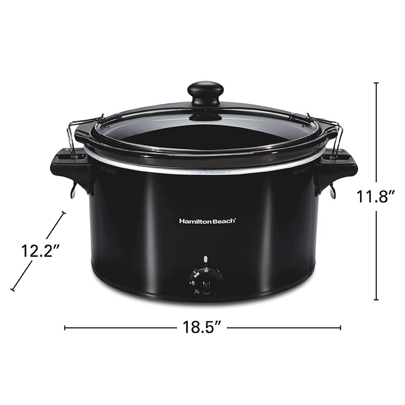 Hamilton Beach 10 Quart Extra-Large Stay or Go® Slow Cooker - 33195