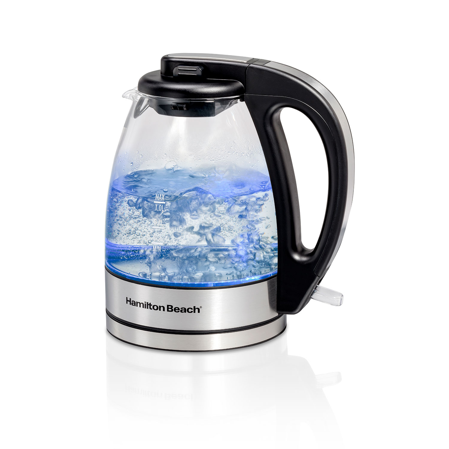 Compact 1 Liter Glass Kettle (40930)