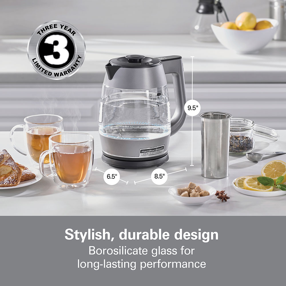 Stylish, durable design.  Dimensions (inches) 9.5 H x 8.5 W x 6.5 D