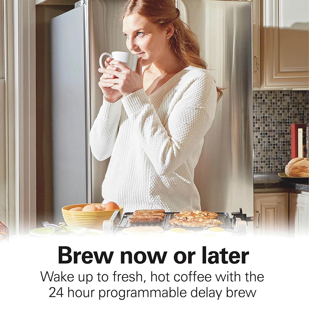 12 Cup Programmable Hot & Iced Coffee Maker