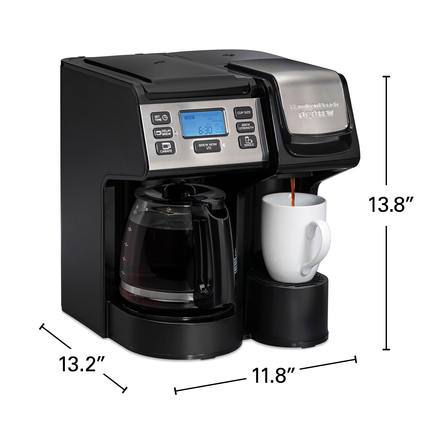 DETAILED REVIEW Hamilton Beach 2-Way Brewer Coffee Maker Single