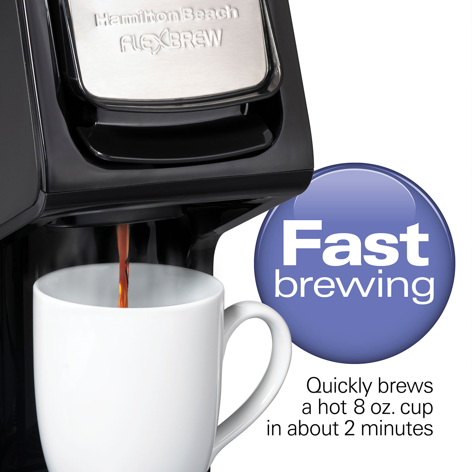 Hamilton Beach Flexbrew Dual Function Single Serve Coffee Maker