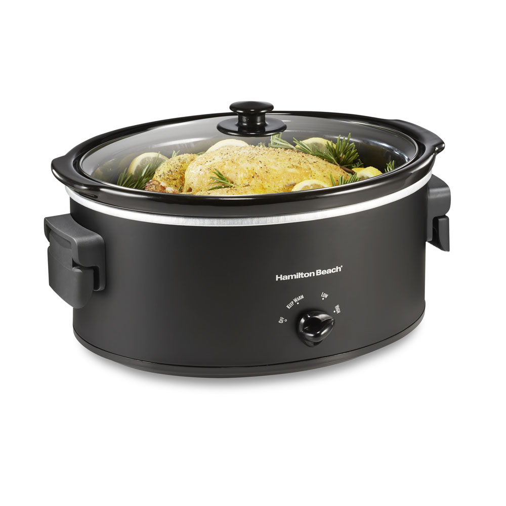 6 Quart Slow Cooker with Folding Handles (33664)