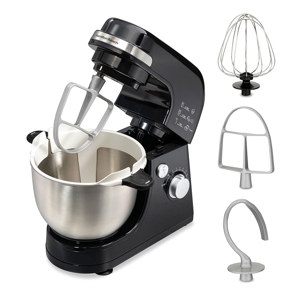 7 Speed Stack & Scrape™ Stand Mixer, Black (63380)