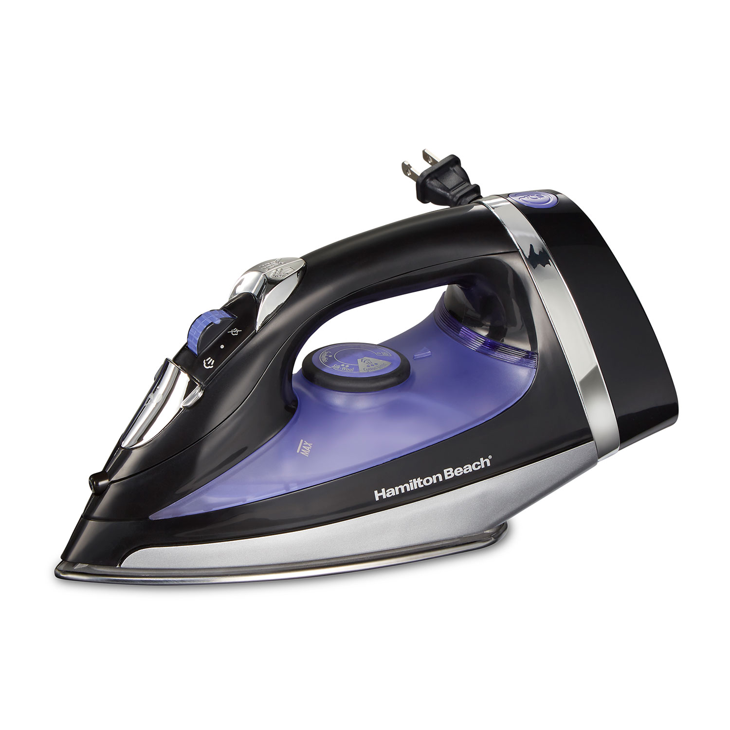 Steam Iron with Retractable Cord (14214)