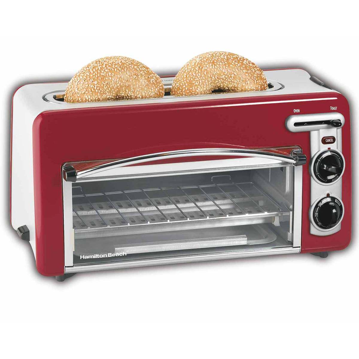 Toastation® Toaster & Oven - Red (22703H)