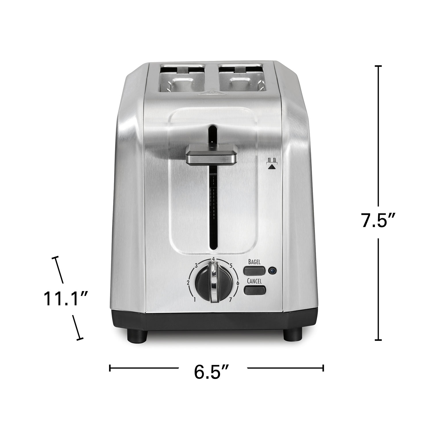 Hamilton Beach 4 Slice Toaster with Extra-Wide Slots Stainless