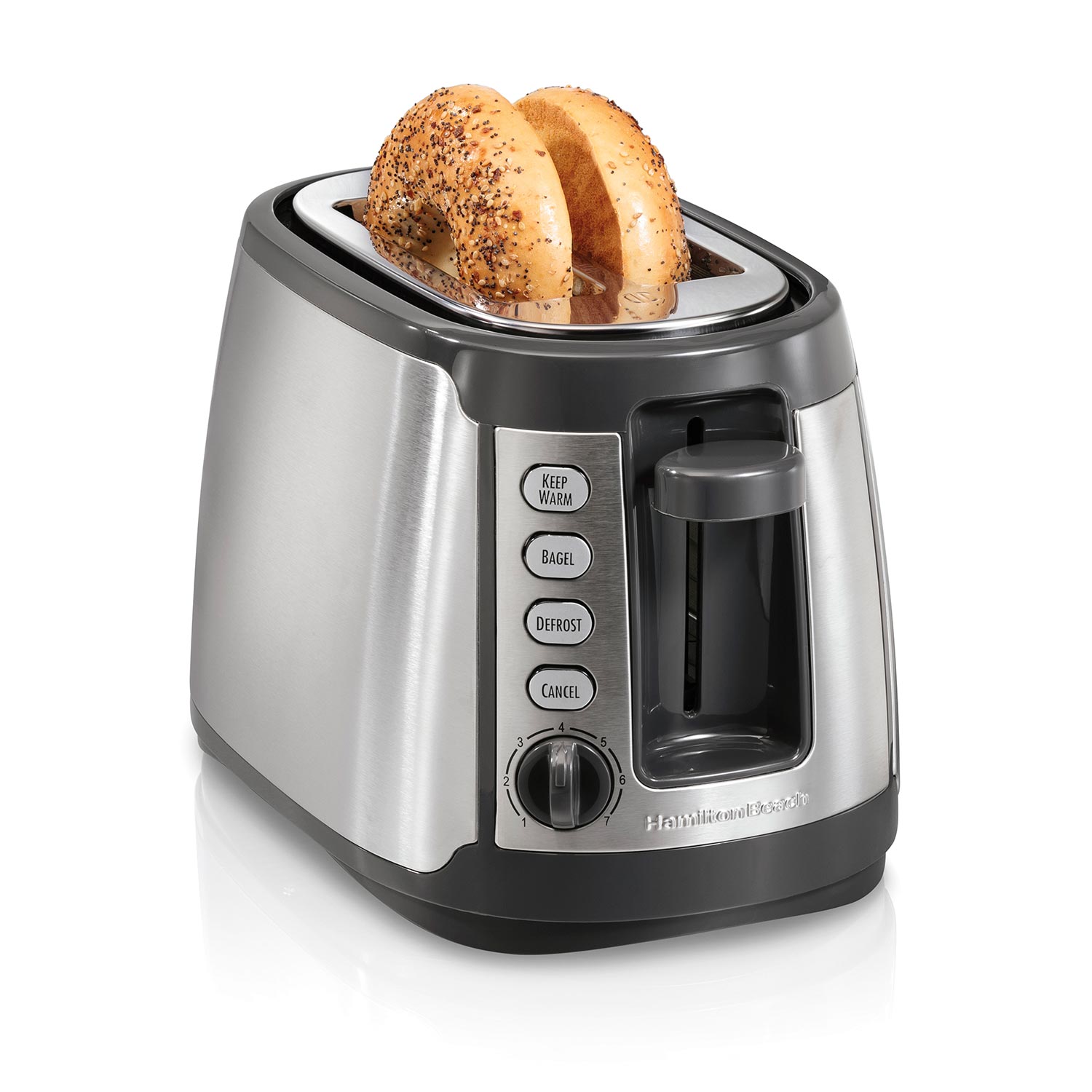 Hamilton Beach 2-Slice Toaster With Wide Slots, Bagel Setting & Toast Boost