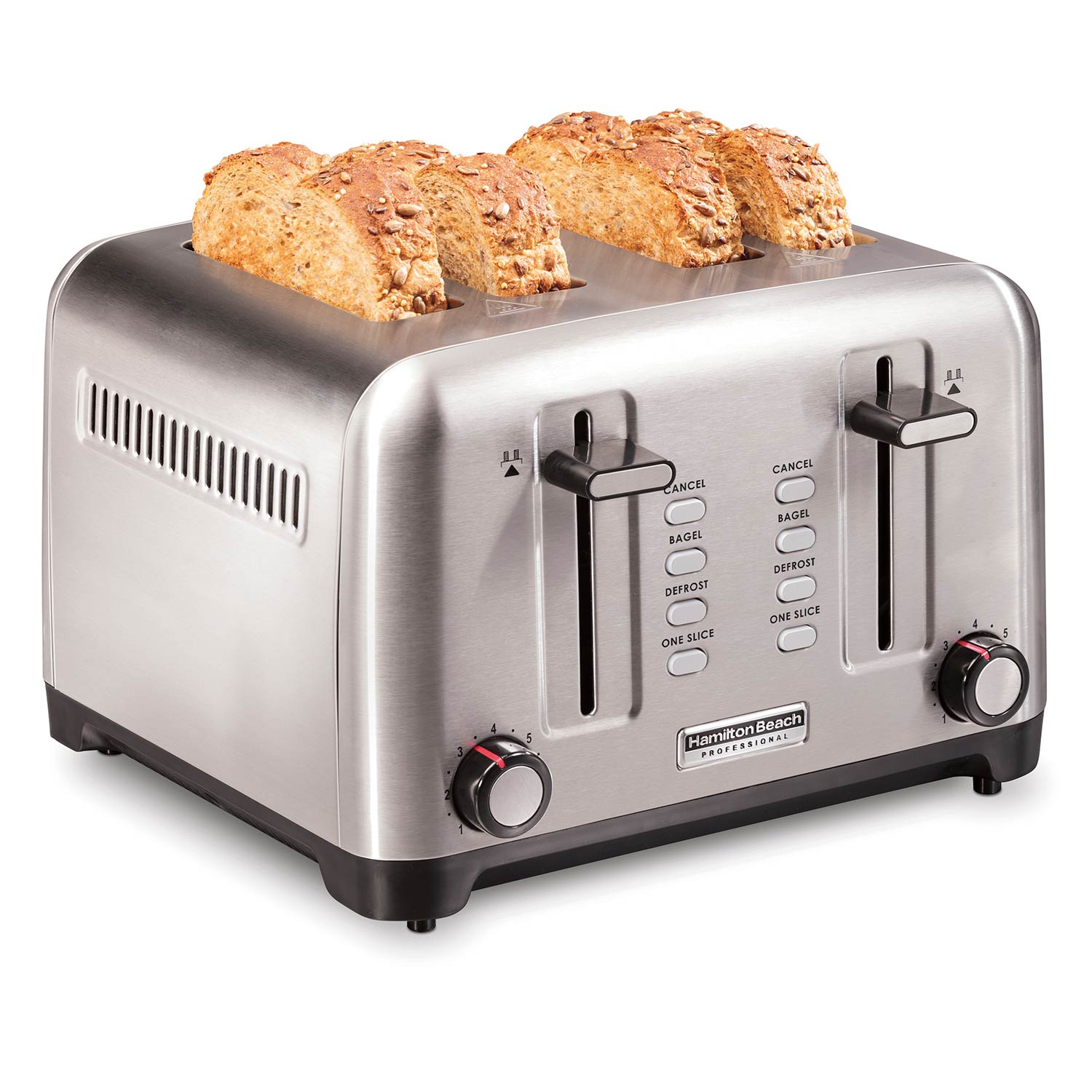 Professional Sure-Toast<sup>™</sup> Pro 4 Slice Toaster, Deep & Wide Slots with Sure-Toast Technology (24991)