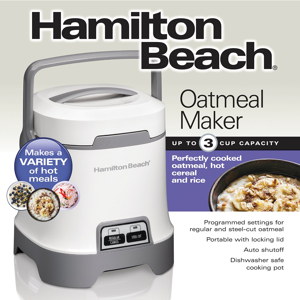 25502 Hamilton Beach Oatmeal Maker