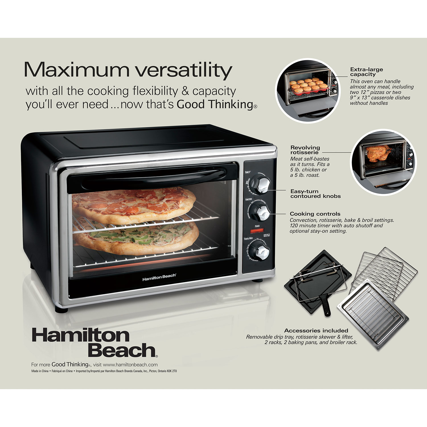 Review: Hamilton Beach Countertop Oven