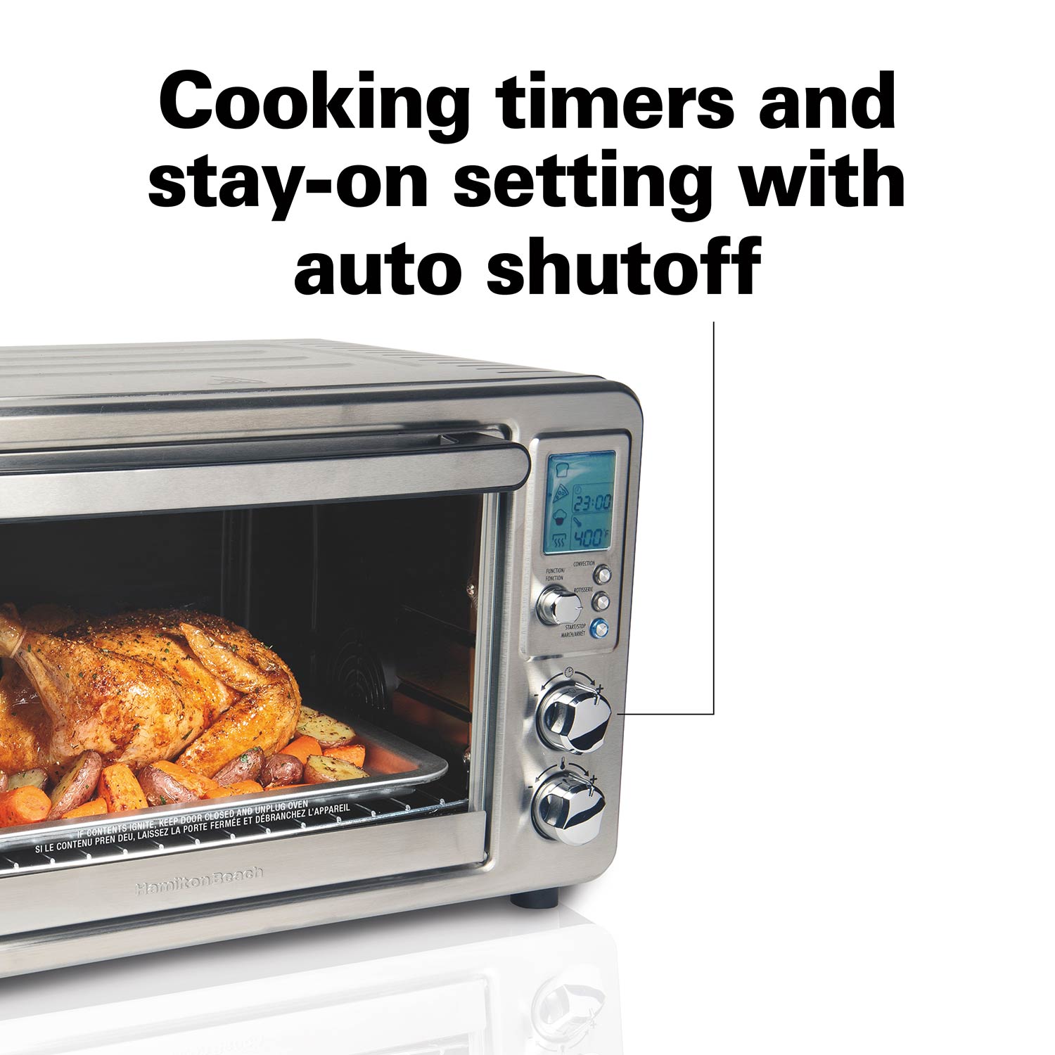 Win a Hamilton Beach Digital Air Fryer Toaster Oven with Rotisserie - Mom  Does Reviews
