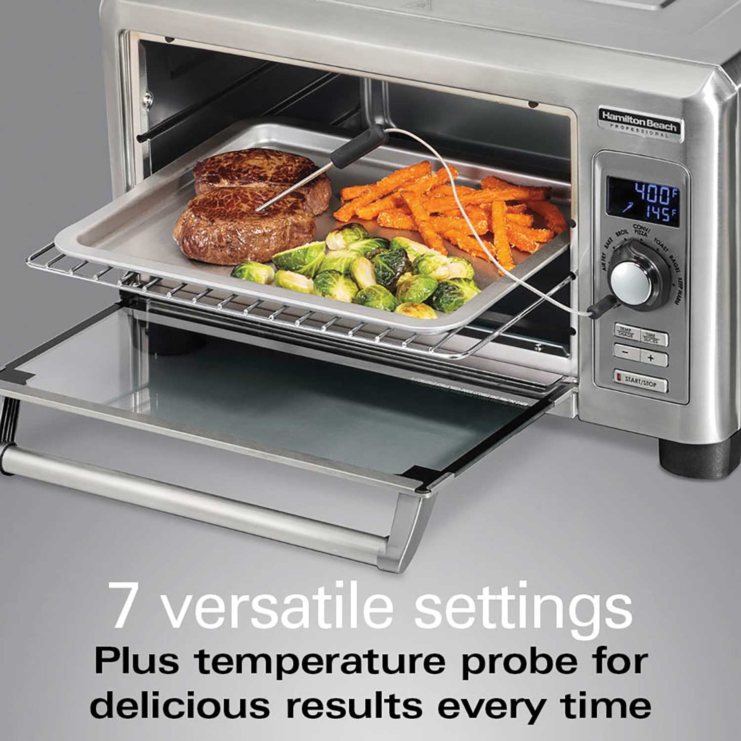 Hamilton Beach® Professional Sure-Crisp® Digital Air Fryer Countertop Oven