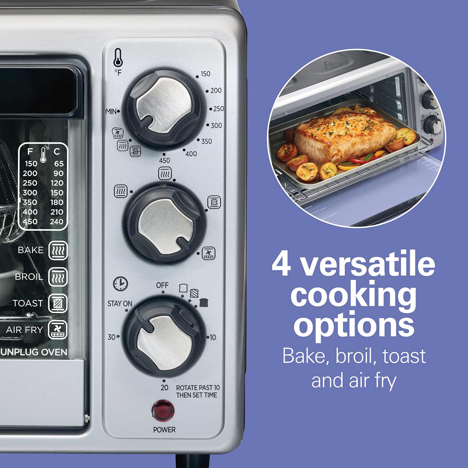 Hamilton Beach 6-Slice Air Fryer / Toaster Oven – Kitchen a la Mode
