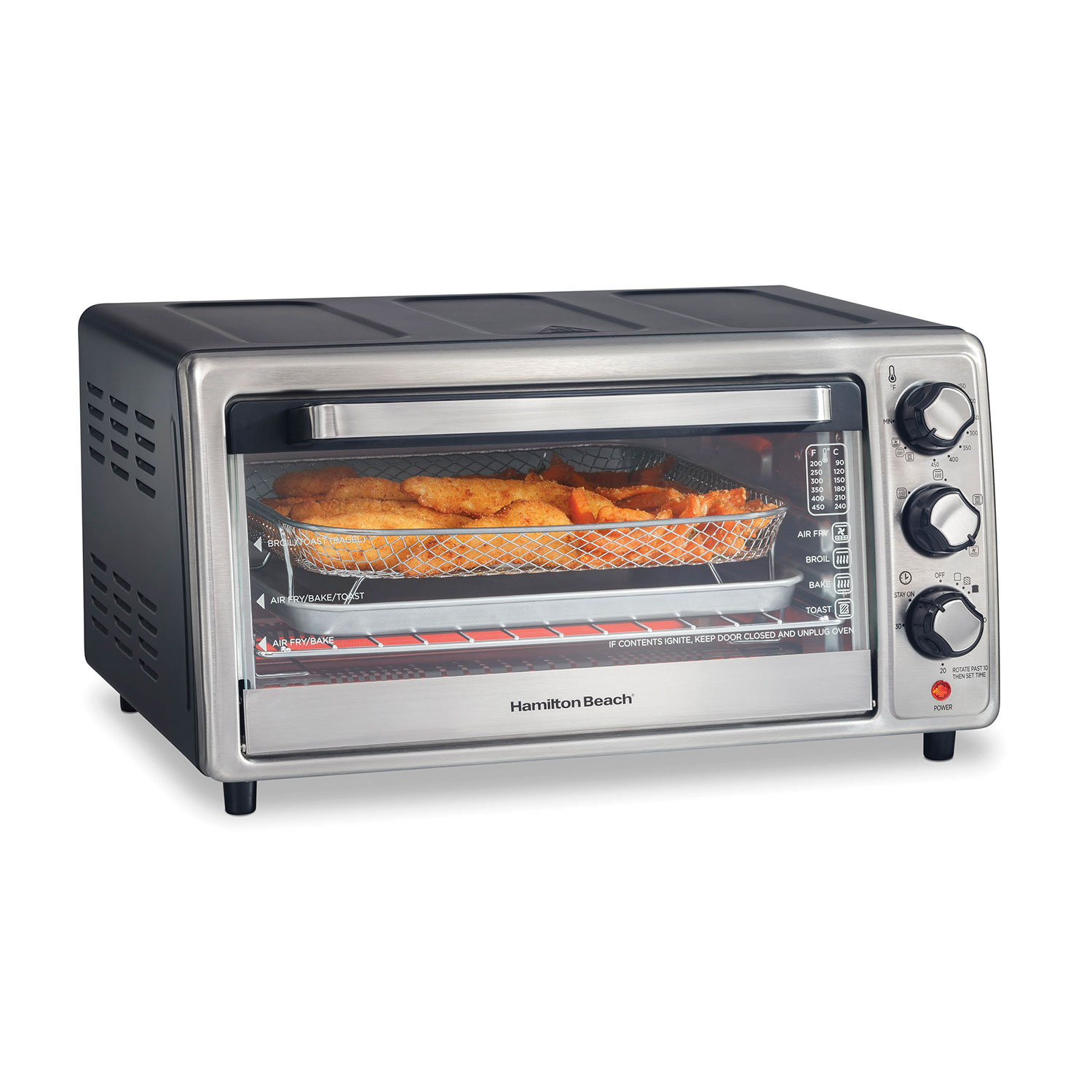 Sure-Crisp® Air Fryer Countertop Toaster Oven, Stainless Steel (31418G)