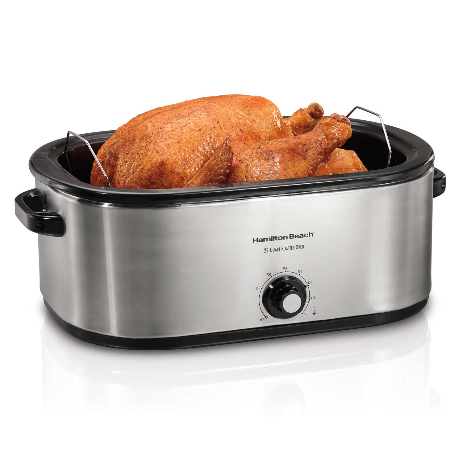 28 Lb Turkey Roaster Oven, Stainless Steel - 32229R