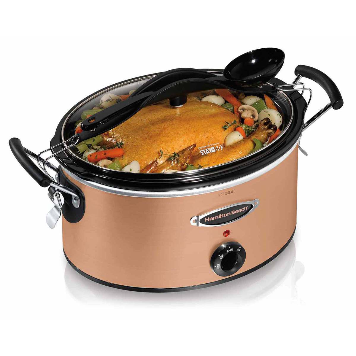 Stay or Go® 6 Quart Copper-look Slow Cooker (33164)