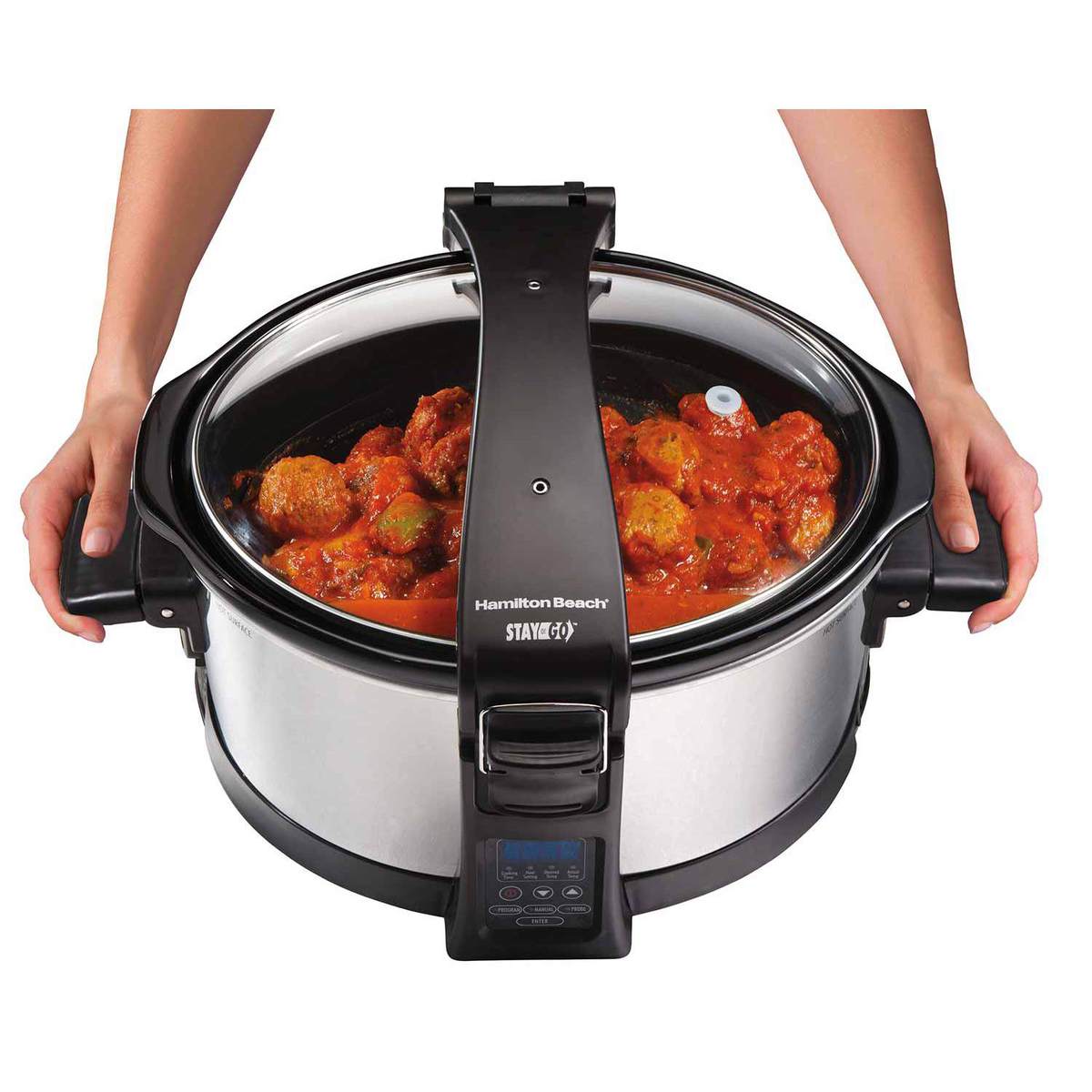 Slow Cooker, 12 in 1 Programmable Slow Cooker & Air Fryer Combo, 6.5 Q –  JandWShippingGroup