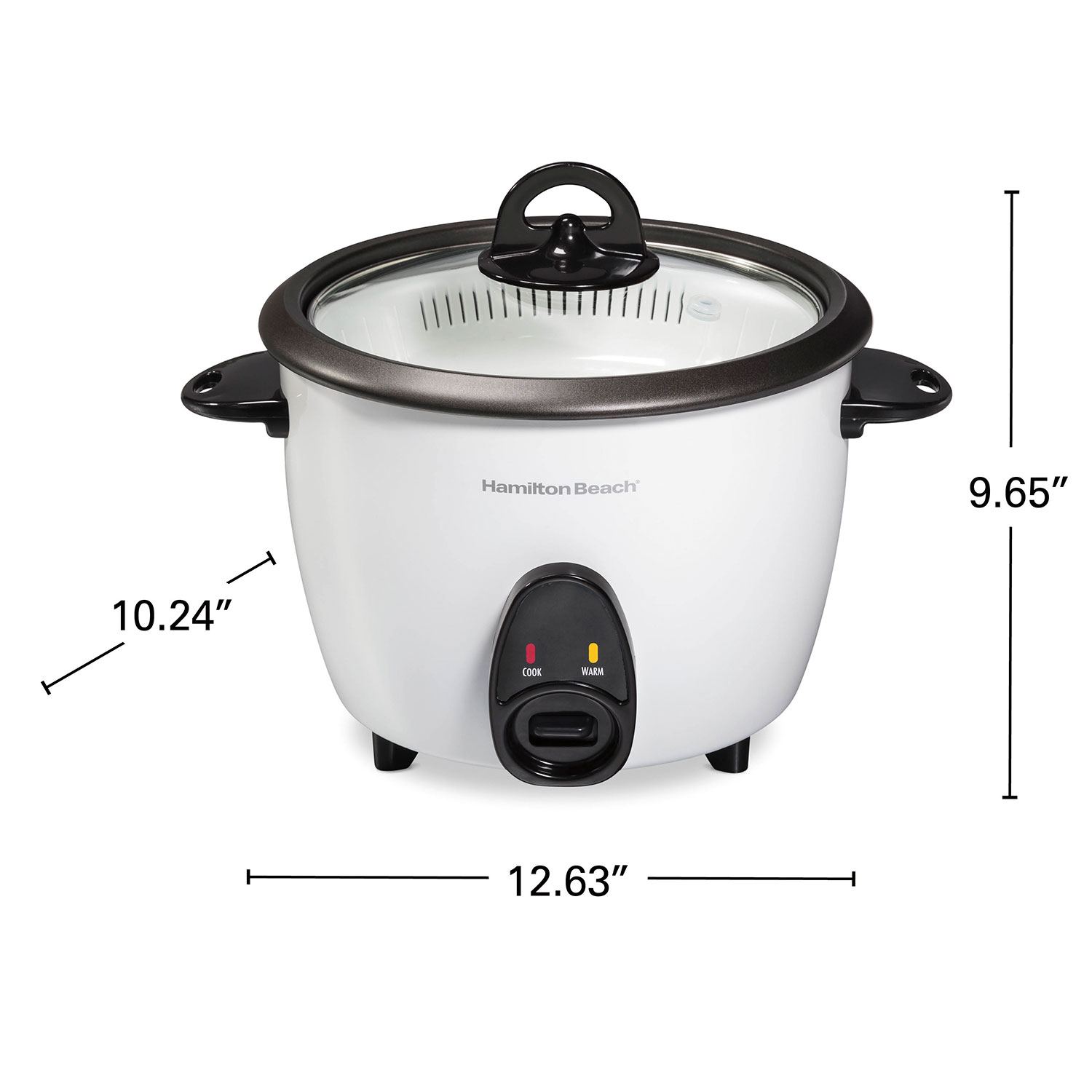 Hamilton Beach Model 37524 RC27 Rice cooker with accessories T6 - Bunting  Online Auctions