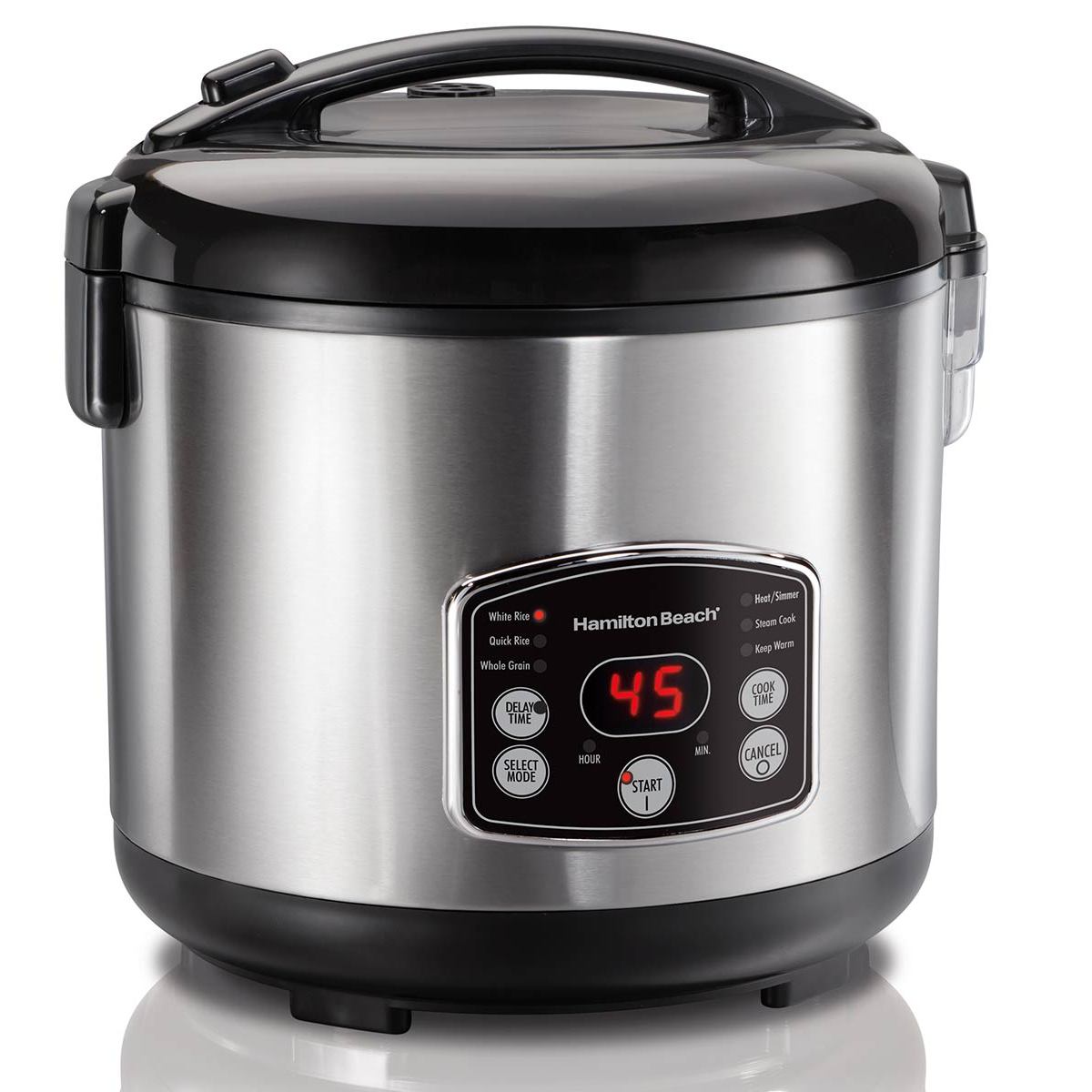 Digital Simplicity™ 4-20 Cup Rice Cooker and Steamer (37541)