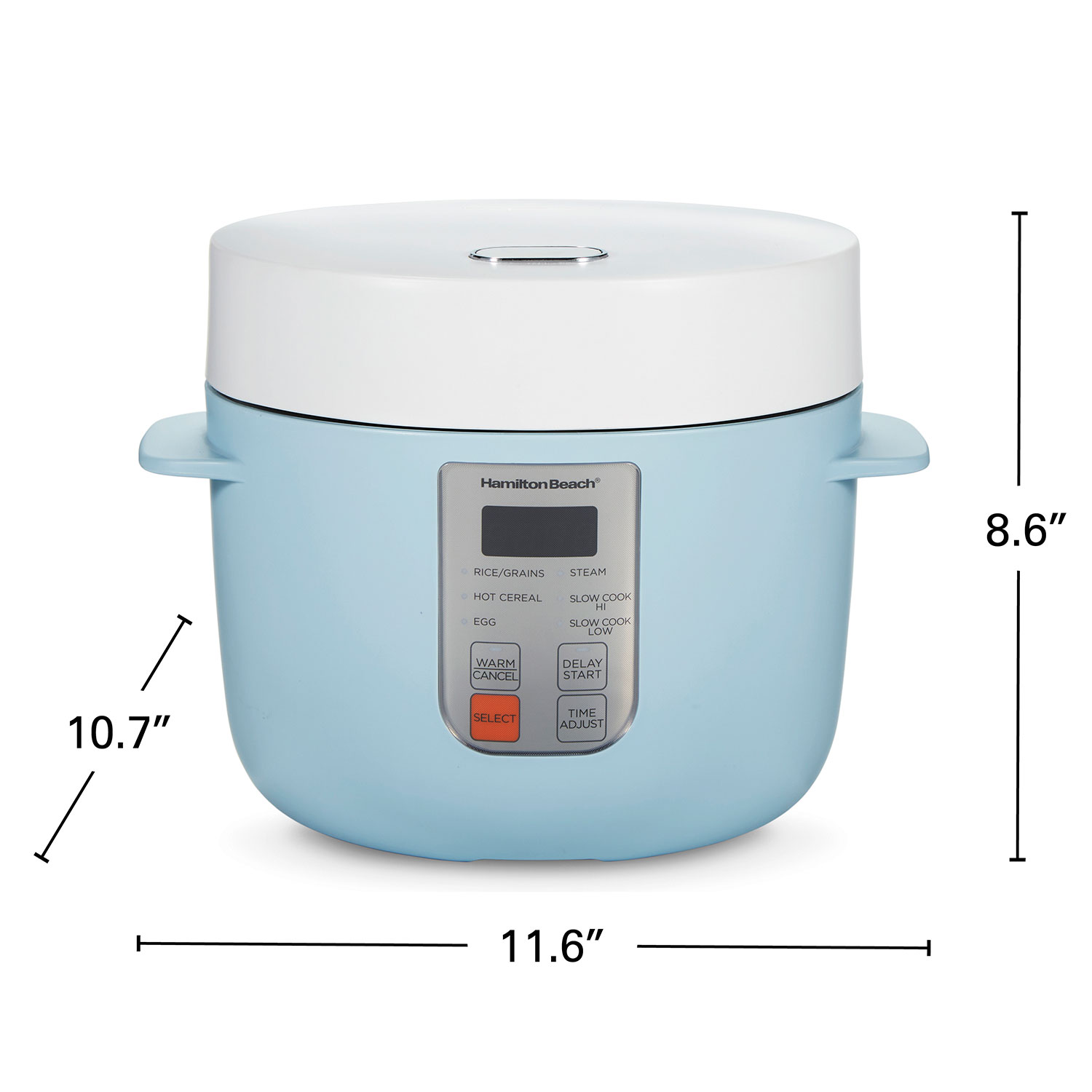Hamilton Beach 12 Cup Capacity (Cooked) Multi-Function Rice Cooker ...