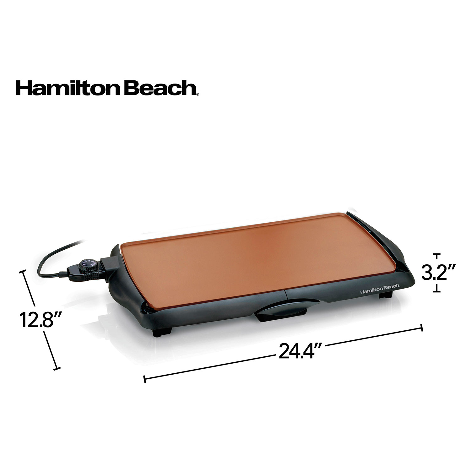 Hamilton Beach Nonstick Skillet Griddle (38500) 