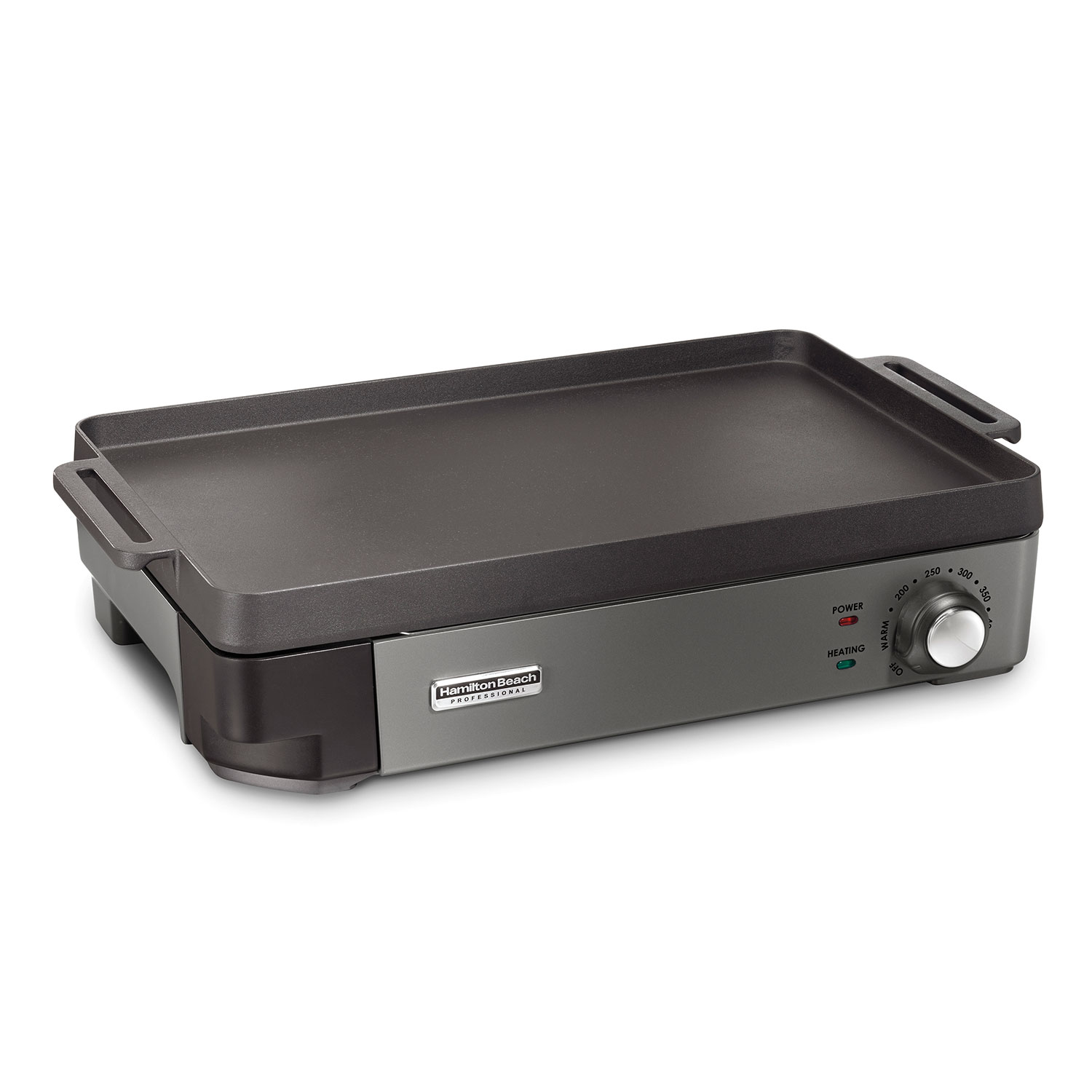 Hamilton Beach<sup>®</sup> Professional Cast Iron Electric Grill with Removable Cooktop (38560)