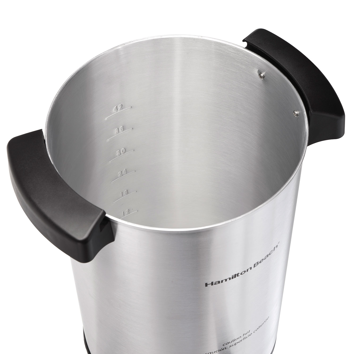 40515R Hamilton Beach 45 Cup Coffee Urn and Hot Beverage Dispenser Silver 