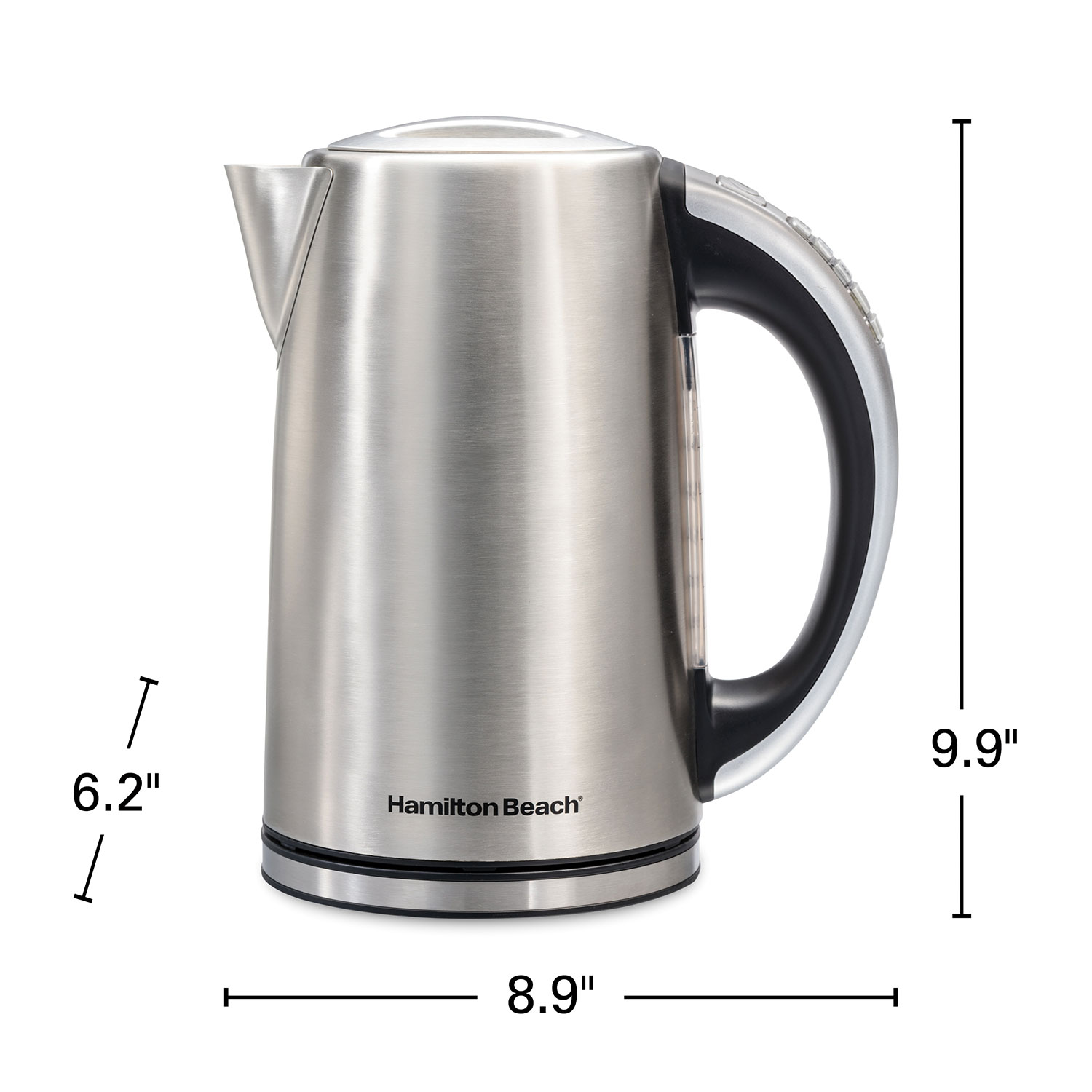 Hamilton Beach Variable Temperature Electric Kettle, Stainless