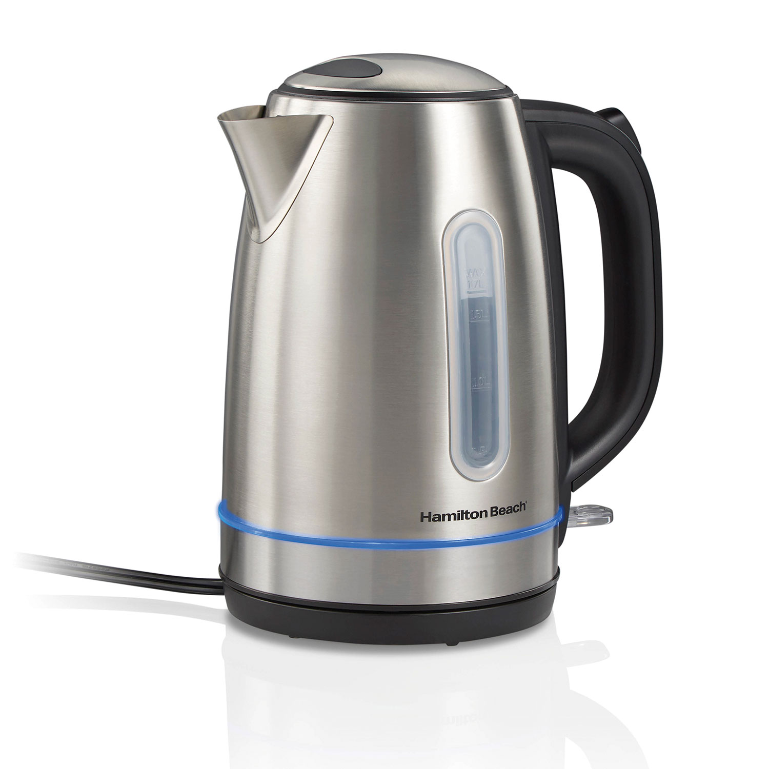 Stainless Steel 1.7 Liter Kettle with LED Light Ring (41037)